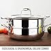 HOMI CHEF Mirror Polished NICKELFREE Stainless Steel 5 Quart Saute Pan & Steamer Insert with Lid (11 Inch, Whole-Clad 3-Ply) - Chef Pan & Chef Steamer - Cookware Set