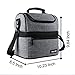 Hap Tim Lunch Box Insulated Lunch Bag Medium Size Cooler Tote Bag for Adult,Men,Women, Double Deck Cooler for Office/Picnic/Travel/Camping(16040-G)