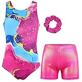 MODAFANS Leotards for Girls Gymnastics with Shorts