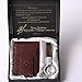 Leather Money Clip Minimalist Wallet - Front Pocket Thin Slim Card Holder RFID