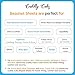 Bassinet Fitted Sheets Compatible with Halo, Fisher Price, Delta, Graco – Fits Perfectly on 15 x 33 Inch Oval, Rectangular Mattress Pad – Snuggly Soft Jersey Cotton – Grey Dots, Chevron – 2 Pack