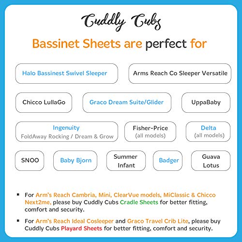 2 Cuddly+Cubs+Bassinet+Breathable+Ingenuity
