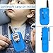 [Upgrade Generation] Handheld Walkie Talkie, Zooawa [2 Pcs] Kids Outdoor Wireless Interphone 2-Way 3.75 KM Range Durable Radio Transceiver Toy with 22 Channels for Camping and Hiking - Blue