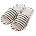 Wodeal Slippers, Women's and Men's Cotton Flax Casual House Slippers Indoor and Outdoor