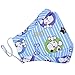 Ayygift 2pcs Pm2.5 Children's Cartoon Ski Face Mouth Muffle Mask Respiration Valve Windproof (Dog)