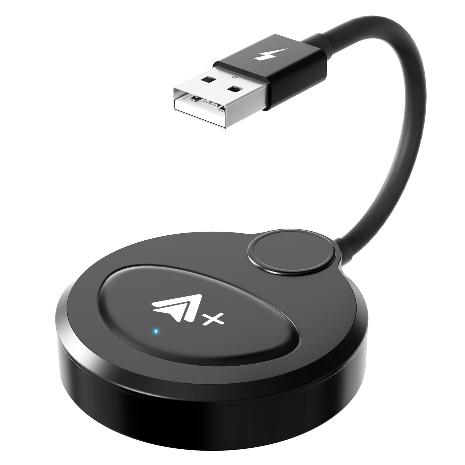 Uniytriox Android Auto Wireless Adapter with YouTube, Netflix, Tiktok for Cars Adapter for Factory Wired Android Auto to Wireless, Compatible with Android Phone & 98% of Cars