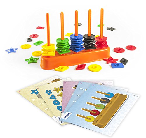 Miniland Abacolor Shapes Activity Set