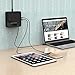 Wall Mountable Power Strip with USB Ports, TESSAN 3 Outlets Charging Station with 4 USB Smart Charging Port (3 USB-A and 1Type C Port),Desktop 5 Ft Extension Cord for Nightstand,Office,Travel,Kitchen
