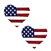 Neva Nude 'Murica Patriostie Glitter I Heart U Nipztix Pasties Nipple Covers