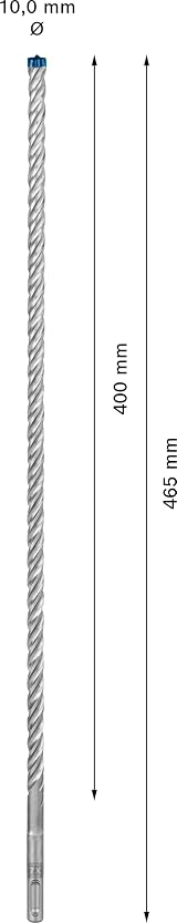 Bosch EXPERT SDS plus-7X Hammer Drill Bit 10 mm 400x465 mm Professional view 3