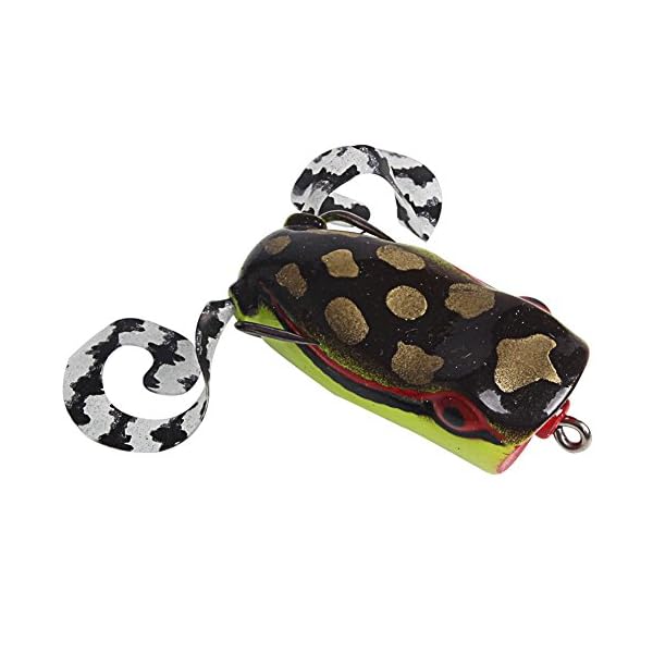 Sougayilang-Topwater-Frog-Rat-Soft-Swim-Crankbait-Fishing-Lures-with-Plastic-Box-Pack-of-6pcs