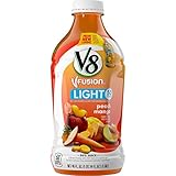 V8 Fusion Light Peach Mango Beverage, 46 oz