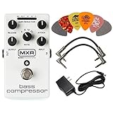 MXR M87 Bass Compressor Effects Pedal BUNDLE with