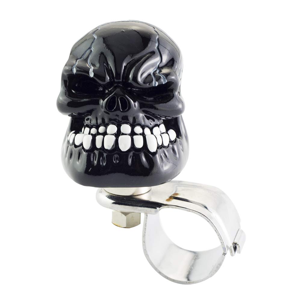 Mavota Red Skull Steering Wheel Spinner Knob Power Handle for Steering Wheel of Car