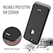 iPhone 7 Plus Case, Kuool Slim Hybrid Dual Layer Armor Rugged Heavy Duty Anti-Slip Full Protection Cover with [Tempered Glass Screen Protector] for iPhone 7 Plus-Black