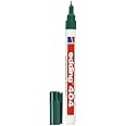 edding 404 permanent marker - green - 1 pen - fine round nib 0.75 mm - waterproof, quick-drying, smear-proof pens - for cardboard, plastic, wood, metal, glass and fabric