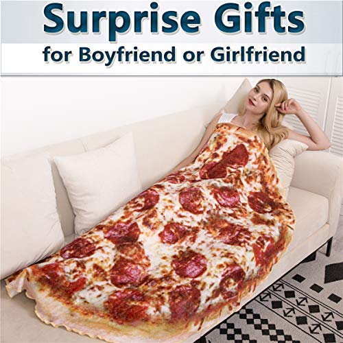 Jorbest Burritos Tortilla Blanket for Adult and Kids, Comfort Throw Blanket, Novelty Round Food Blanket for Everyone - Diameter 60 inches, Pizza Blanket - Thumbnail 3