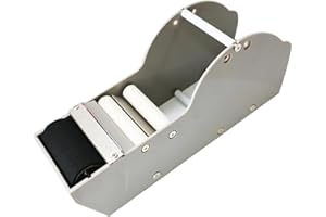 Amogato Grey Water Paper Tape Dispenser, Up to 3" Wide Kraft Gummed Tape for Sealing Office Supplies Arts Crafts