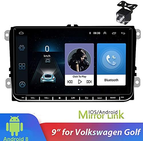 9" Android 8.1 Car Radio GPS Navigation Stereo Multimedia Player WiFi Bluetooth for VW Skoda Golf 5 Golf 6 Polo Passat B5 B6 Jetta TIGUAN