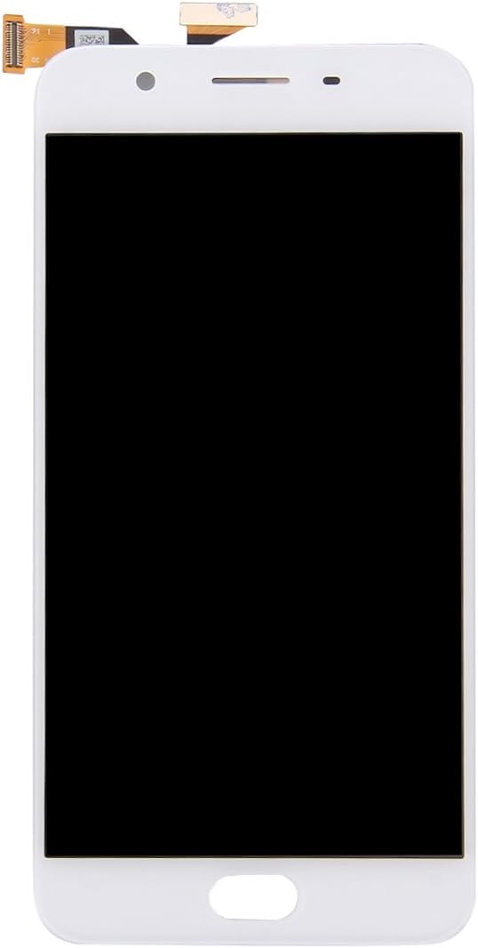 Linmatealliance LCD Screen Replacement Touch Screen Replacement LCD Repair Broken for Oppo A59 / F1s LCD Screen and Digitizer Full Assembly(White) (Color : White)