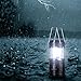 Hosmart 1Pack Outdoor USB Rechargeable Solar Led Lantern Lighting Included Rechargeable Battery