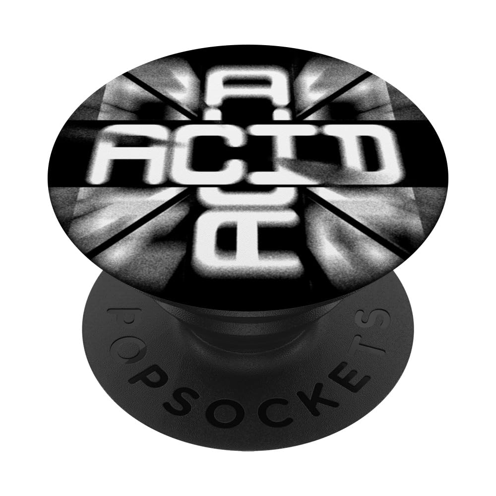 Acid House Techno Music EDM Festival Raver DJ Party PopSockets Swappable PopGrip