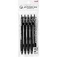 Mitsubishi Pencil SXN150075P.24 Jetstream Oil-Based Ballpoint Pen, 0.03 inches (0.7 mm), Black, 5 Pieces
