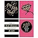 Big Dot of Happiness Girls Night Out - Bachelorette Party Gift For Women - Wine Bottle Label Stickers - Set of 4