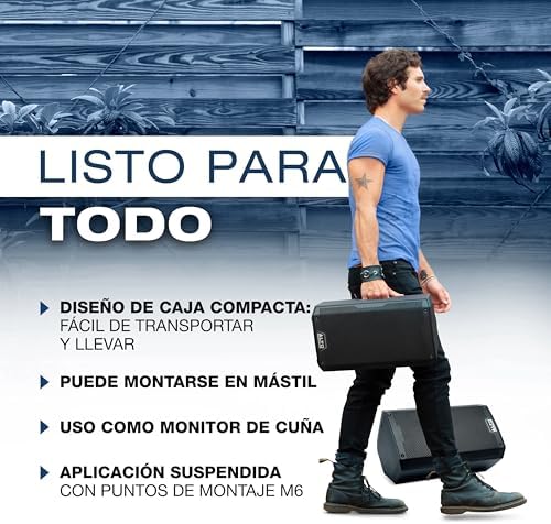 Alto TS408 Altavoz PA Amplificado 2000W 8 Pulgadas