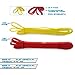 Garage Fit Pull up Assist Bands - Resistance Bands, Pull up Bands, Mobility Bands for Cross Training, Exercise Resistance Bands for Gymnastics and Powerlifting (Bundle #0 Yellow & #1 Red)