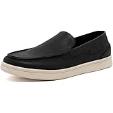 Nautica Men's Slip-On Loafers Casual Moc Toe Sneakers Boat Shoes Slipper for Men – Lightweight & Comfortable - Derwin