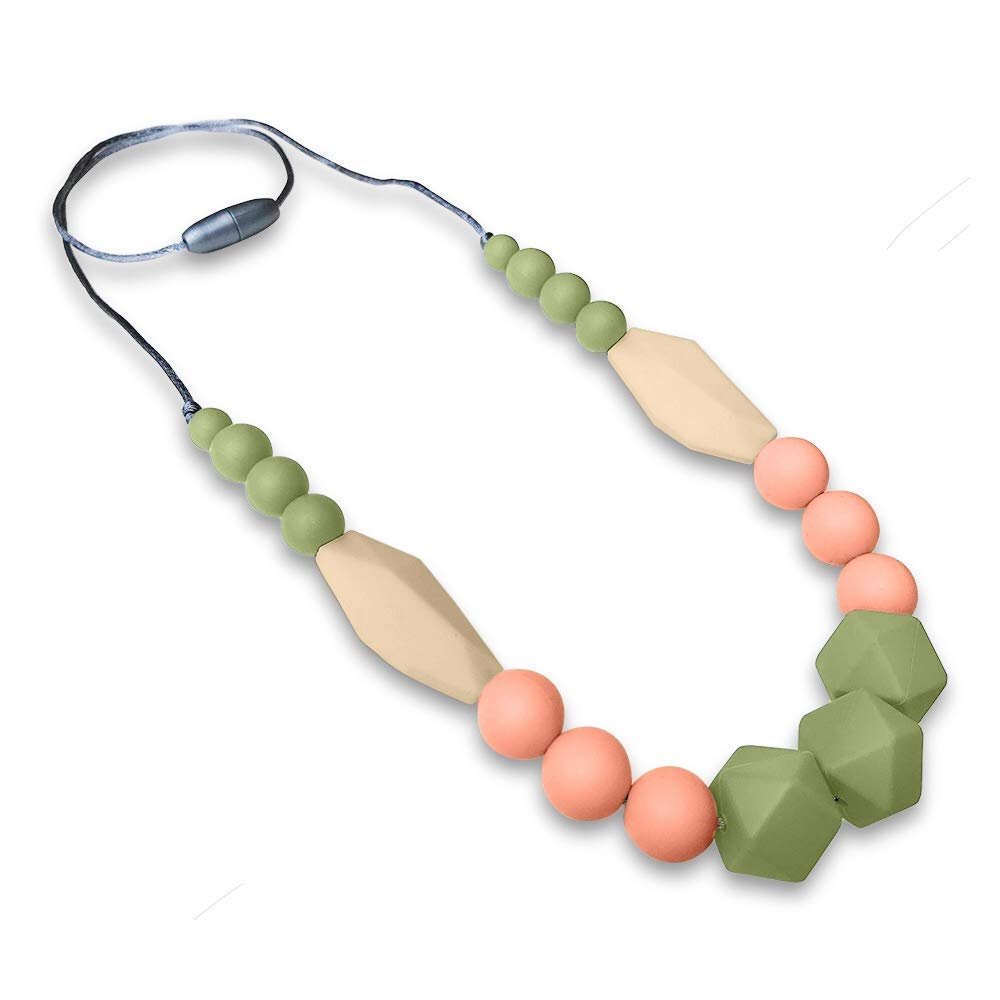 stylish teething necklace