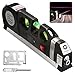 BRILLIFE Laser Leveler Spirit Level Line Lasers Ruler,Gradienter Horizontal Ruler Measure Line Laser 8ft Adjusted Standard & Metric Scale Measure Tape Ruler,[NEW Add 2pcs Tools As Surprise Gift]