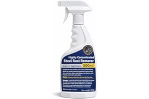 Highly Concentrated Steel Rust Remover, Instant Rust Cleaning Spray, Car Rust Remover, Automotive Parts, Stainless Steel, Fas