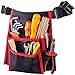NoCry Professional Waist Tool Apron - with 2 Tool Pockets, 2 Bit Holsters, a Hammer Loop and an Adjustable Belt