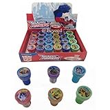 Disney Transformers Self-inking Stamps Birthday Party Favors 24 Pieces (Complete Box)