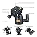 AFAITH Magnesium Aluminium Alloy Tripod , Ultra Compact and Lightweight Aluminum Tripod Monopod & Ball Head for Canon, Nikon, Sony, Samsung, Olympus, Panasonic AF001