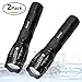SUNNEST LED Tactical Flashlight - Best High Lumen Handheld LED Flashlights - Waterproof, Zoomable, 5 Modes - Perfect for Camping Biking Hiking Home Emergency or Gift-Giving (Batteries Not Included)