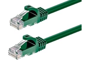 Monoprice Flexboot Cat5e Ethernet Patch Cable - Network Internet Cord - RJ45, Stranded, 350Mhz, UTP, Pure Bare Copper Wire, 2