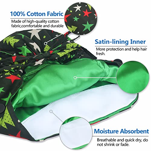 2 Packs Adjustable Working Cap With Button, Basketball Working Hat Sweatband Tie Back Hats