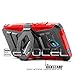 Lumia 640 XL Case, Evocel [New Generation Series] Belt Clip Holster, Kickstand, & Dual Layer for Microsoft Lumia 640 XL, Red (EVO-NK640XL-XX03)