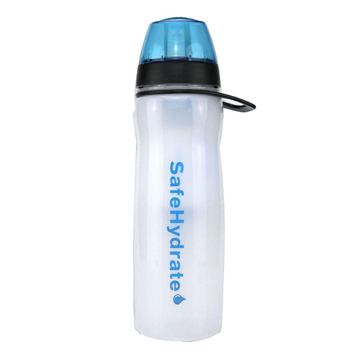Pyramid SafeHydrate Water Purification Bottle and Filter - White, 650ml