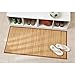 iDesign - 81232M2 Formbu Bamboo Floor Mat Non-Skid, Large Water-Resistant Runner Rug for Bathroom, Kitchen, Entryway, Hallway, Office, Mudroom, Vanity, 24