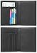 Travelambo RFID Blocking Leather Passport Holder & Travel Wallet (black)