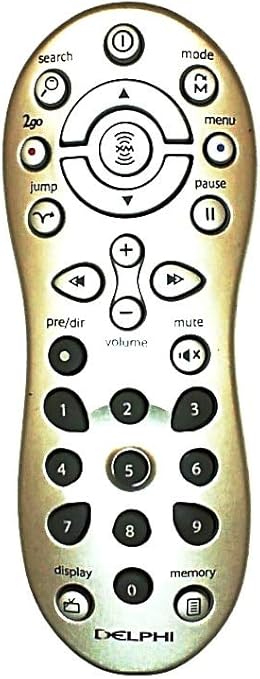 Amazon.com: Genuine Delphi XM DEL001XM Remote Control: Home Audio & Theater