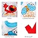Sesame Street Boys' 4-Piece Cotton Pajama Set, Red Seasame, 18m