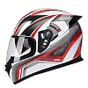LIXIAOHONGG Full Face Motorfiets Crash Helmen, Motor Crash Modulaire Helm ECE Goedgekeurd, Racing Motorhelm Met…
