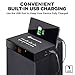 GOgroove Bluetooth Tower Speaker with Built-in Subwoofer – BlueSYNC STW Standing Speaker Tower with Thumping Bass, Immersive 120W Peak Power, AUX, Flash Drive MP3, FM Radio, USB Charging (Single Unit)thumb 3