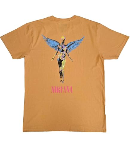 Amazon.com: Nirvana T Shirt Incesticide Band Logo Official Unisex