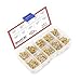 Hilitchi 550Pcs 0.1uF-10uF DIP Monolithic Multilayer Ceramic Chip Capacitors Assortment Kit (550)